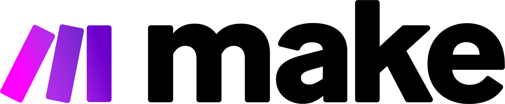 Make.com automation platform logo